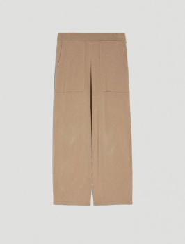 PENNYBLACK pantalón en punto color camel - 4