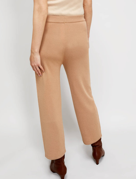 PENNYBLACK pantalón en punto color camel - 5