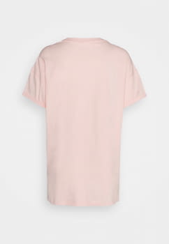DKNY camiseta rosa con logo en relieve - 2