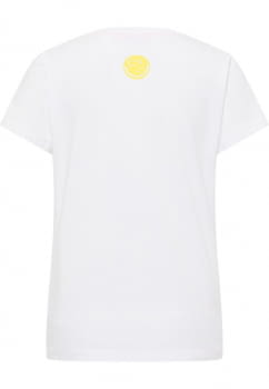 FRIEDA&FREDDIES camiseta manga corta "I'm happy" color blanco - 2
