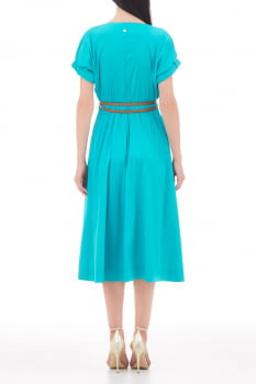 LIU·JO vestido color turquesa - 2