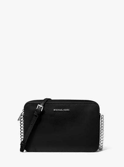 MICHAEL KORS bolso camera negro con logo
