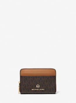 MICHAEL KORS mini cartera en marrón con logo