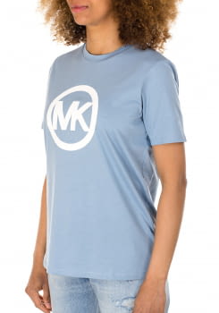 MICHAEL KORS camiseta manga corta azul cielo con logo - 2