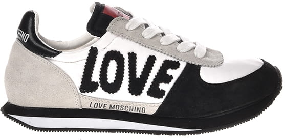 LOVE MOSCHINO sneaker negra "Love"