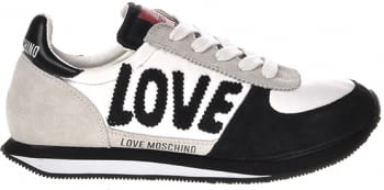 LOVE MOSCHINO sneaker negra "Love" - 1