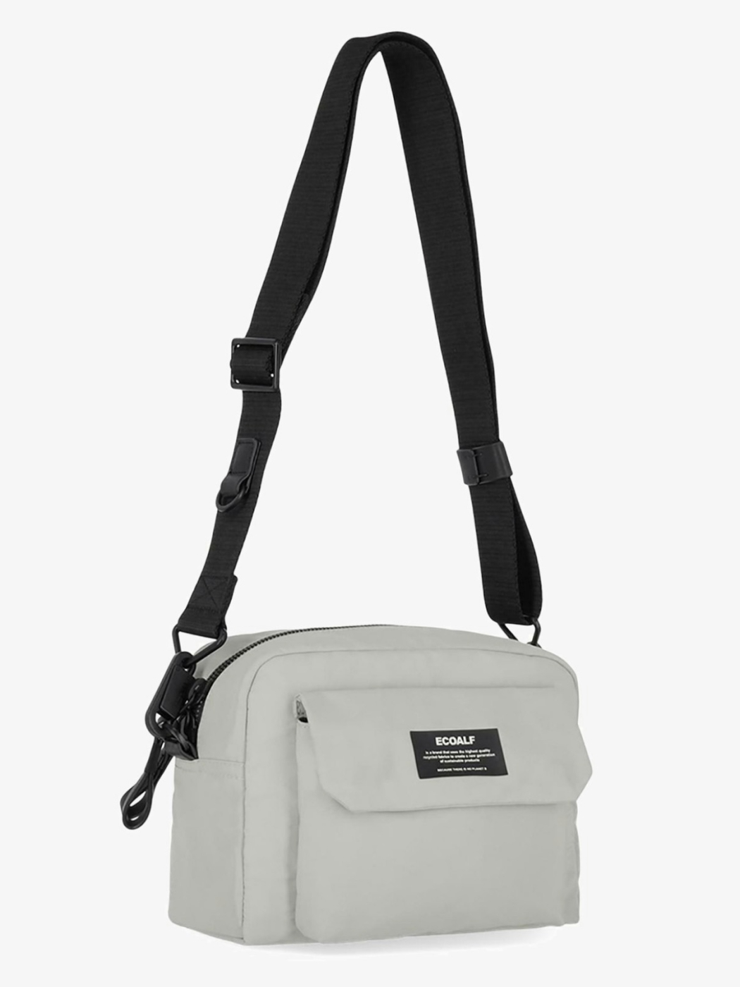 ECOALF bolso bandolera color gris claro