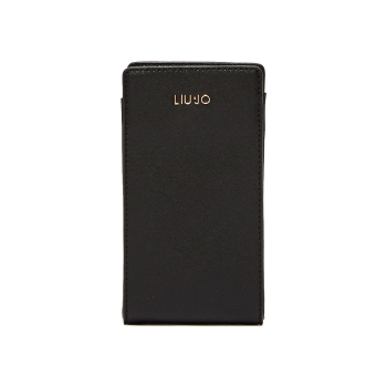 LIU·JO bolso portamóbil en saffiano color negro - 1
