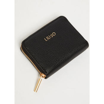 LIU·JO cartera pequeña con cremallera color negro - 2