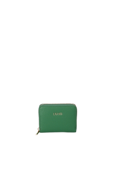 LIU·JO cartera pequeña con cremallera color verde