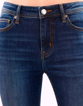 MET jeans azul con dobladillo - 5