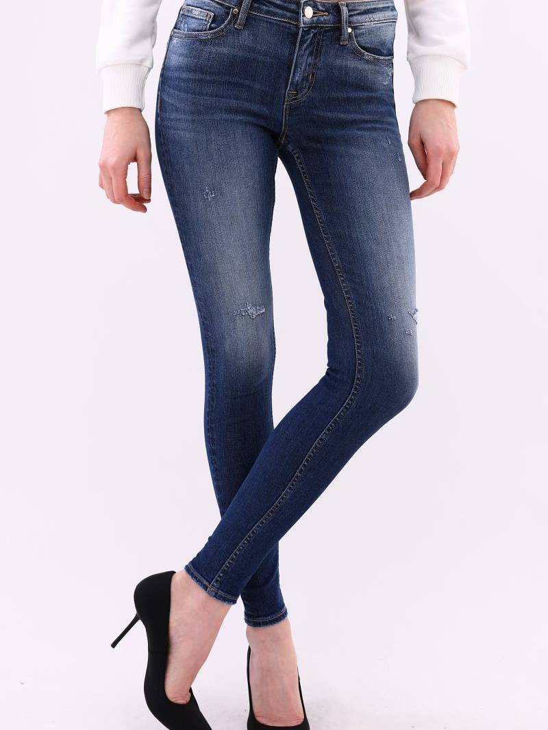 MET jeans en color azul  con cinturilla