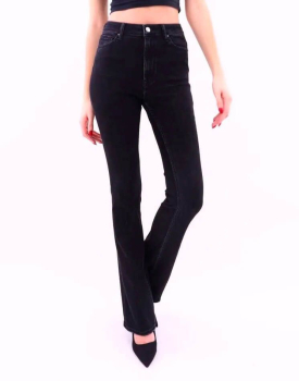 MET jeans bootcut color negro - 1