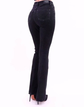 MET jeans bootcut color negro - 3
