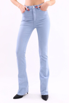 MET jeans bootcut color celeste - 1