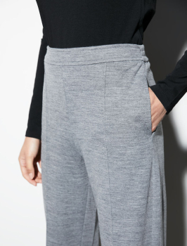 PENNYBLACK pantalón en mezcla de lana color gris - 2