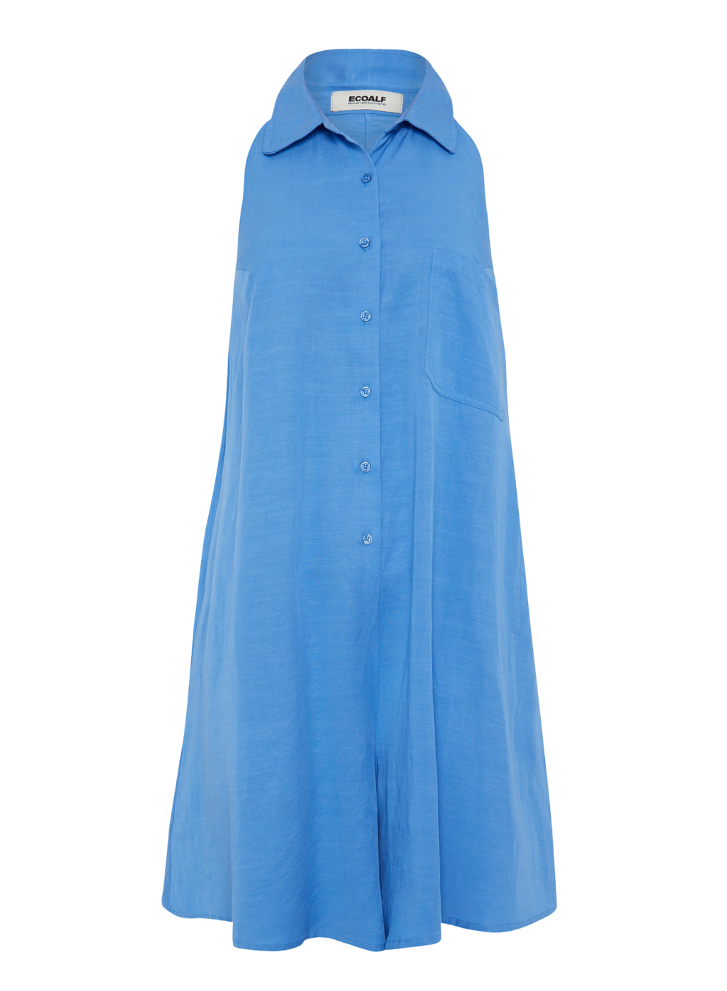 ECOALF mono corto en lino color azulón
