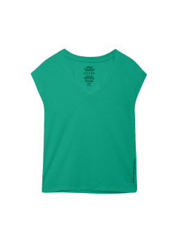 ECOALF camiseta manga corta en algodón verde menta