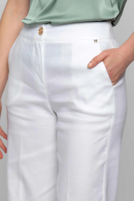KOCCA pantalón ancho color blanco - 4