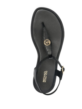 MICHAEL KORS sandalia color negro con logo