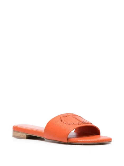 TWINSET sandalia plana color naranja - 2