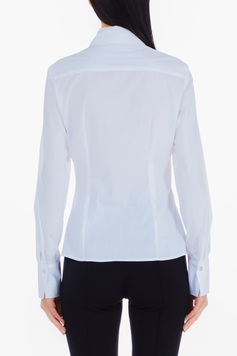 LIU·JO camisa color blanco con aplicación en el  bolsillo - 2