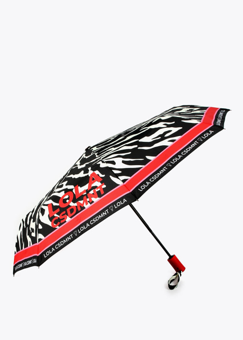 LOLA CASADEMUNT paraguas print cebra