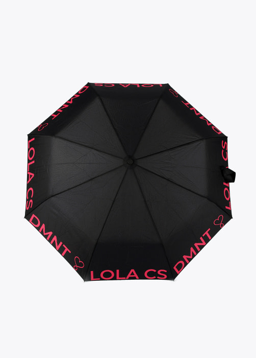 LOLA CASADEMUNT paraguas logo fucsia - 2