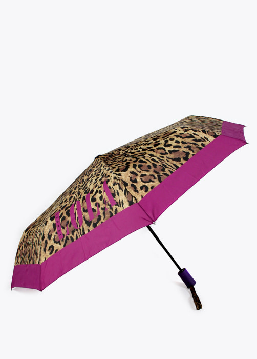 LOLA CASADEMUNT paraguas logo fucsia - 1