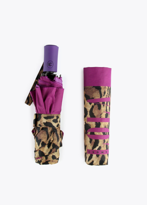LOLA CASADEMUNT paraguas logo fucsia - 6