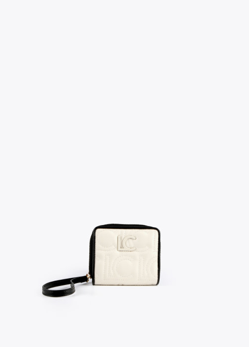 LOLA CASADEMUNT cartera color crudo y negro - 1