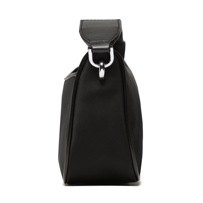 MICHAEL KORS bandolera en vinilo negro  con mini bolso - 3