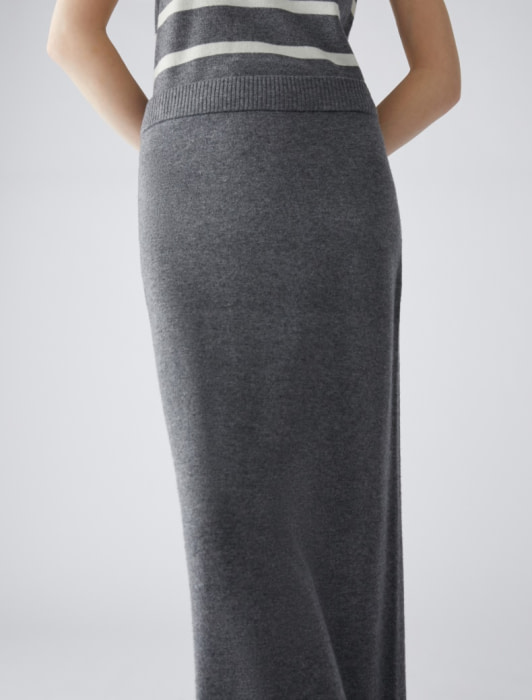 PENNYBLACK falda en punto color gris - 4