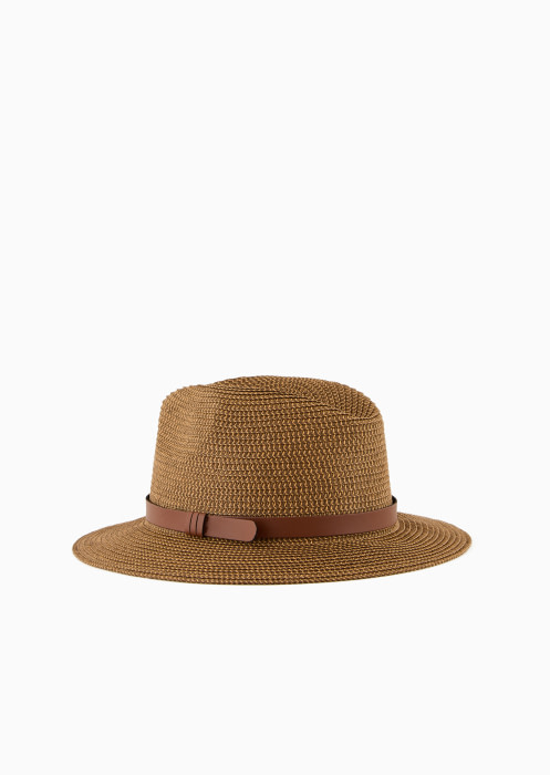 EMPORIO ARMANI sombrero color camel - 2