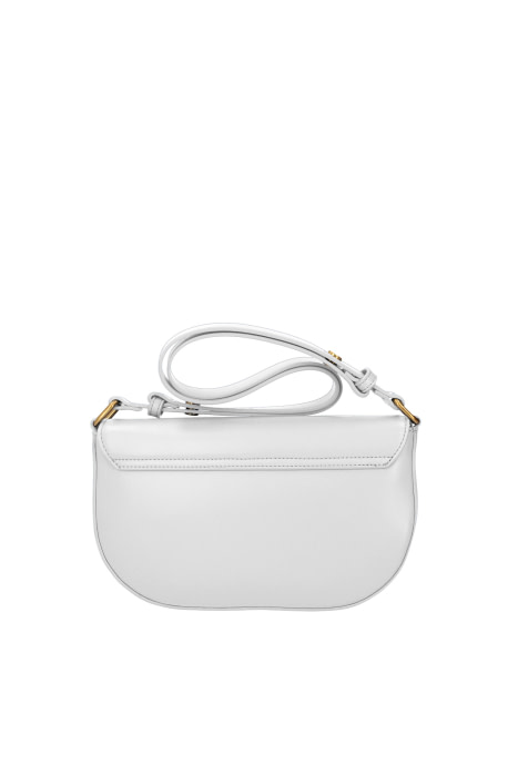 LIU·JO bolso color blanco con solapa y logo - 2