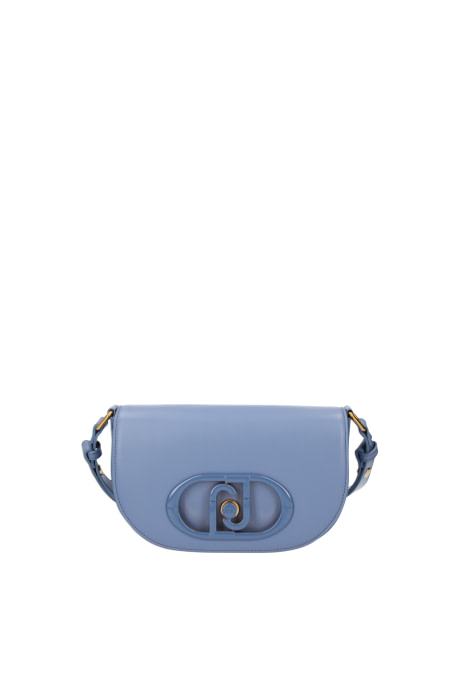 LIU·JO bolso color azul con solapa y logo - 1