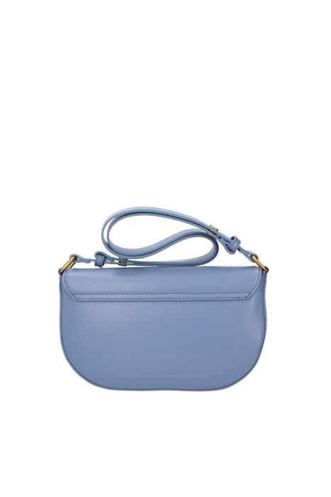 LIU·JO bolso color azul con solapa y logo - 2