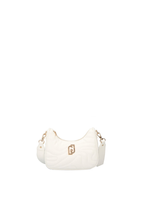 LIU·JO bolso acolchado color blanco con mini  bolsito