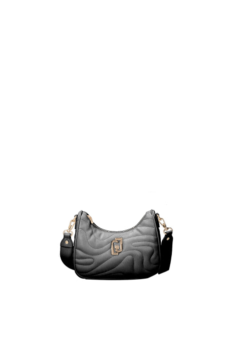 LIU·JO bolso acolchado color negro con mini  bolsito