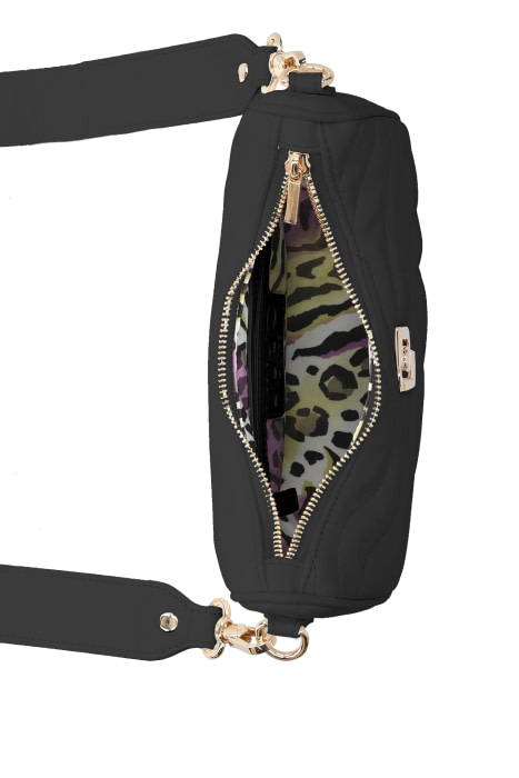 LIU·JO bolso acolchado color negro con mini  bolsito - 5
