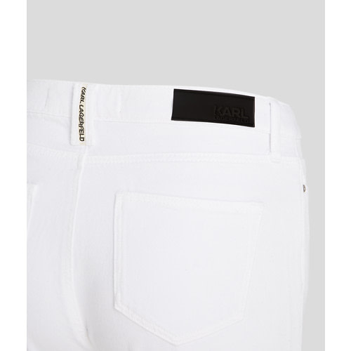 KARL LAGERFELD pantalón recto color blanco - 3
