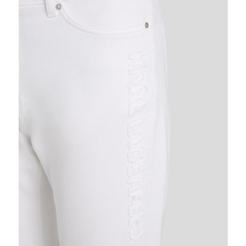 KARL LAGERFELD pantalón recto color blanco - 4