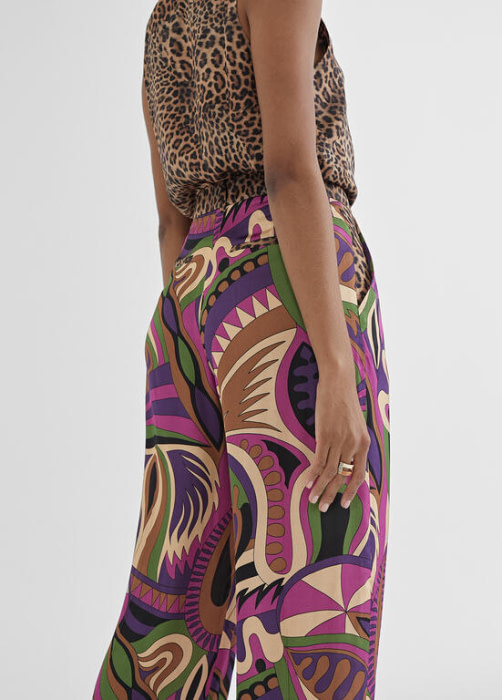 LOLA CASADEMUNT BY MAITE falda con estampado multicolor - 4