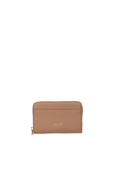 LIU·JO cartera pequeña con targetero exterior  camel - 2