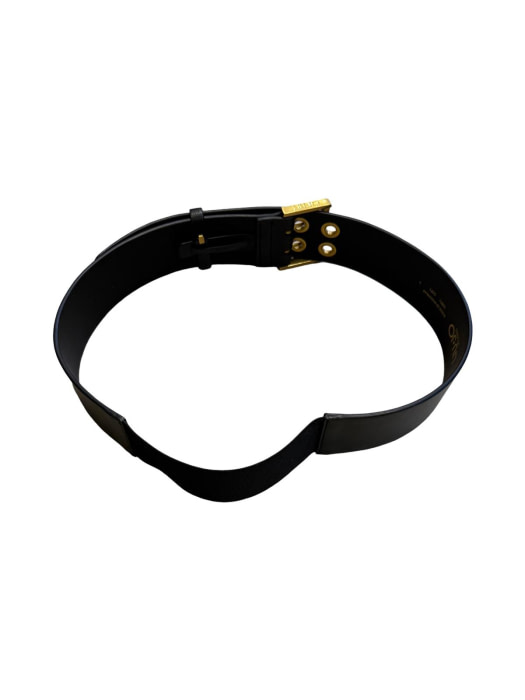LIU·JO cinturón negro con ojuelos - 2
