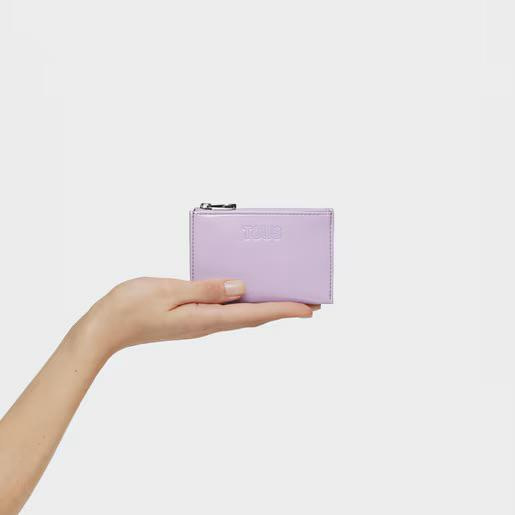 TOUS MONEDERO-TARJETERO NEW DORP LILA - 2