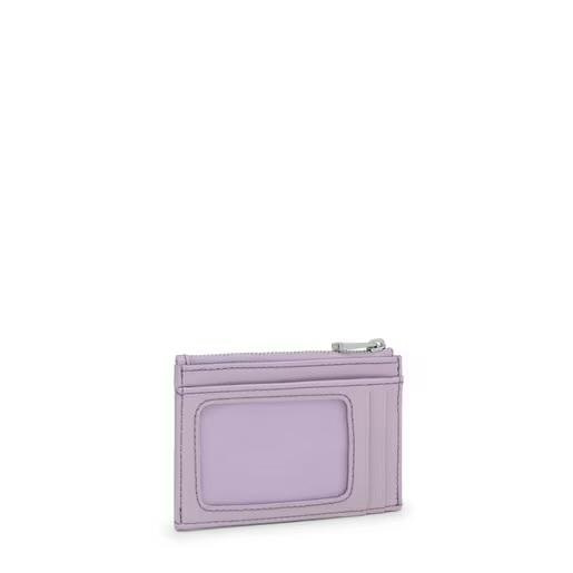 TOUS MONEDERO-TARJETERO NEW DORP LILA - 3