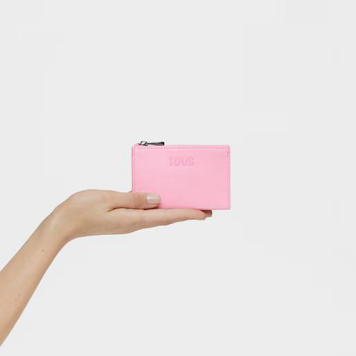 TOUS MONEDERO-TARJETERO NEW DORP ROSA - 2