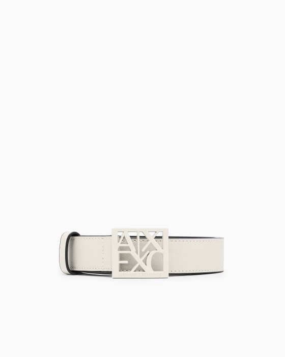 ARMANI EXCHANGE cinturón color blanco - 3