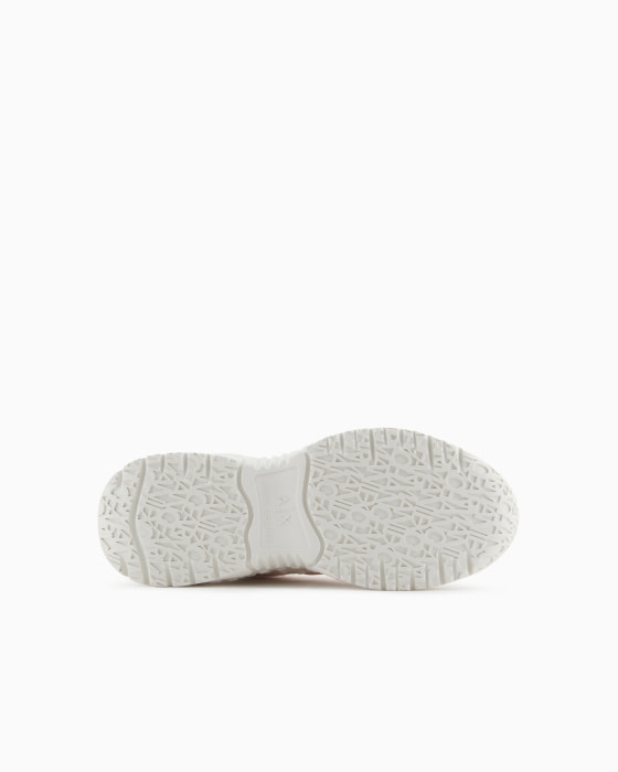 ARMANI EXCHANGE sneaker rosa y beige - 6